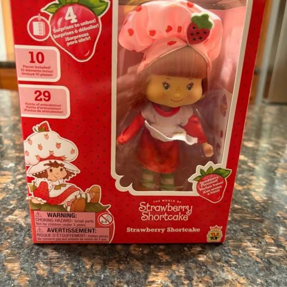 Strawberry Shortcake Fashion Doll in Scented Articulated Red Hair
Accessories NE